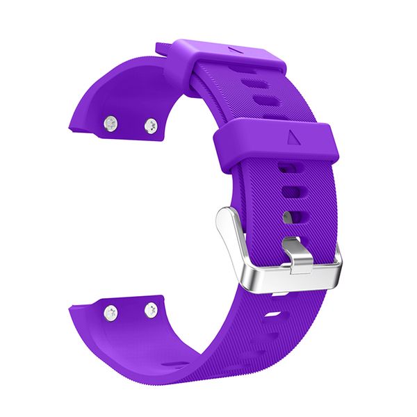 Silicone Replacement Band for Garmin Forerunner 35 - Purple