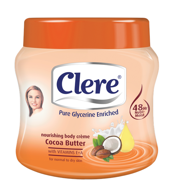 Clere Body Crème - Cocoa Butter 300ml