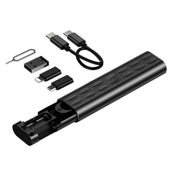 6-in-1 Multi-Function USB Data &amp; Charging Cable with Storage Box