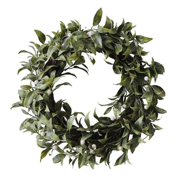 Nordic Noel - Mistletoe Christmas Door Wreath