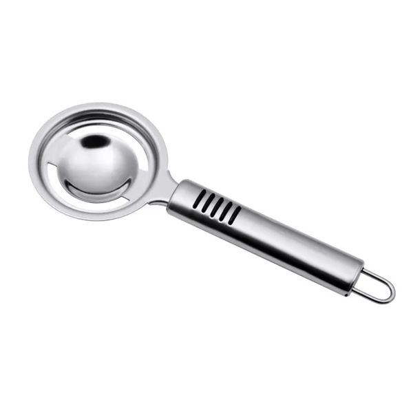 304 Stainless Steel Egg White Separator Long Handle Yolk Separator Egg Tool
