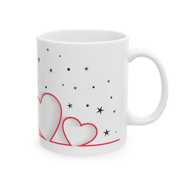 Novelty Mug - Heart Line