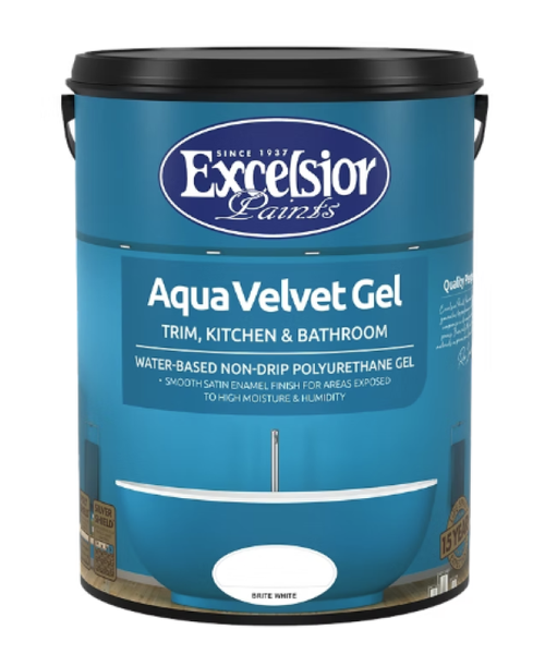 Excelsior Paint Premium Aqua Velvet Gel White 5L