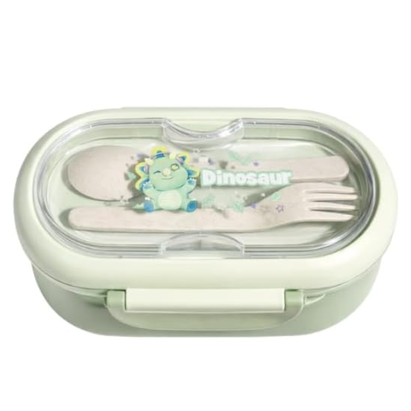 Bento Lunch Box with Cutlery Set