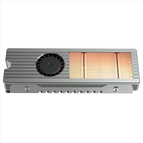 Ssd Heatsink Cooler Built In High Speed Fan Hard Drive Radiator