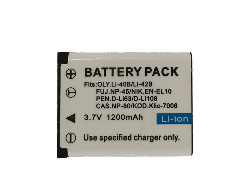 1200mAh Battery for Nikon EN-EL10 Digital Camera