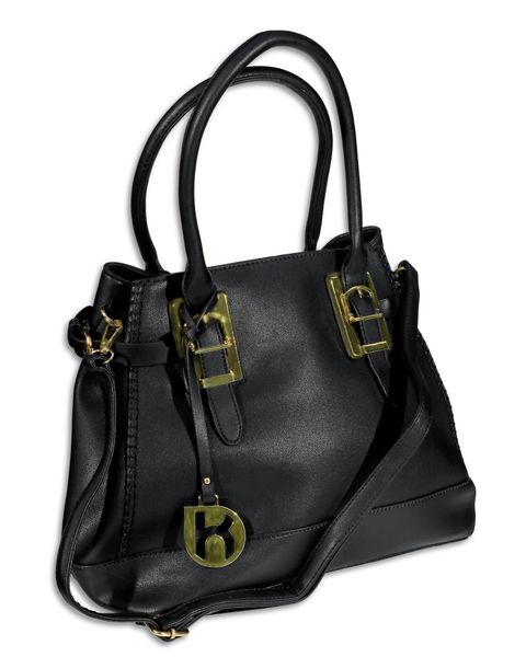 Black Gold Ladies Handbag