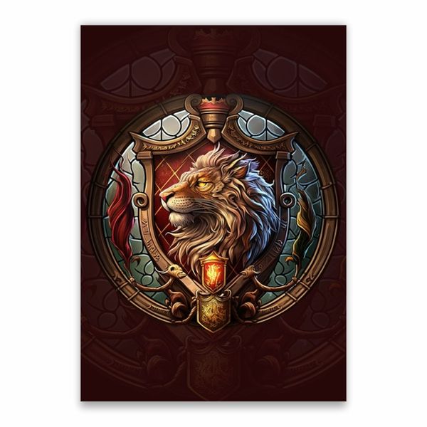 Gryffindor House Crest Poster - A1