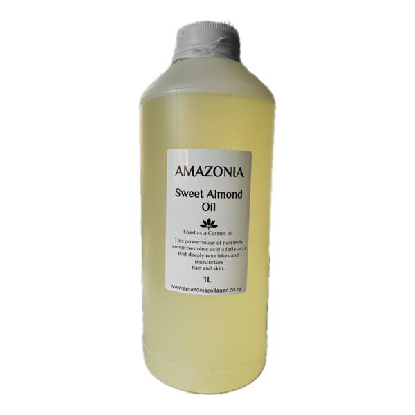 Amazonia Sweet Almond Oil 1L Carrier Oil