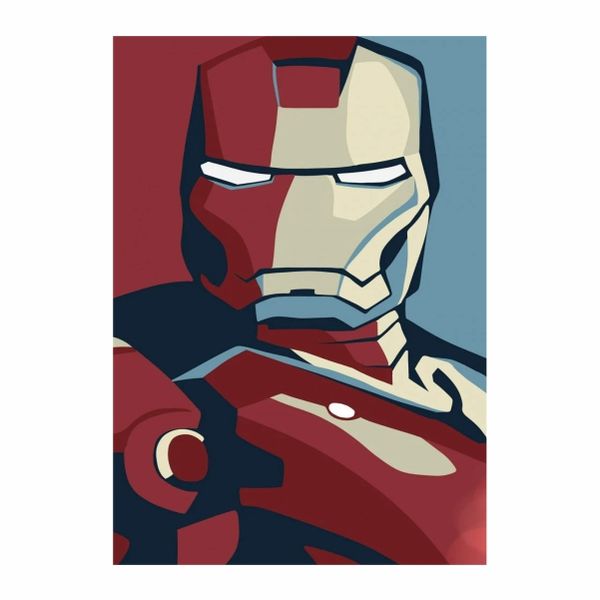 Iron Man Pop Art Poster - A1