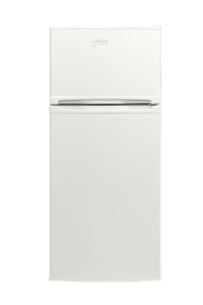 Univa UT165W A-rated 125L Top Freezer Fridge White