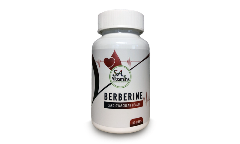 SA Vitamins Berberine 500 MG 30 Caps