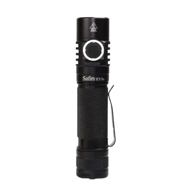 Sofirn SC31 Pro Rechargeable Flashlight - 2000 Lumens, 255m Throw