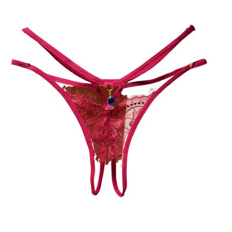 Ladies Double Hip Strap Crotchless Thong - 3 Pack, Shop Today. Get it  Tomorrow!