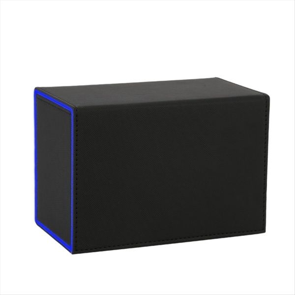 Card Deck Box Premium Card Box with Flip Dice Tray Black+Red