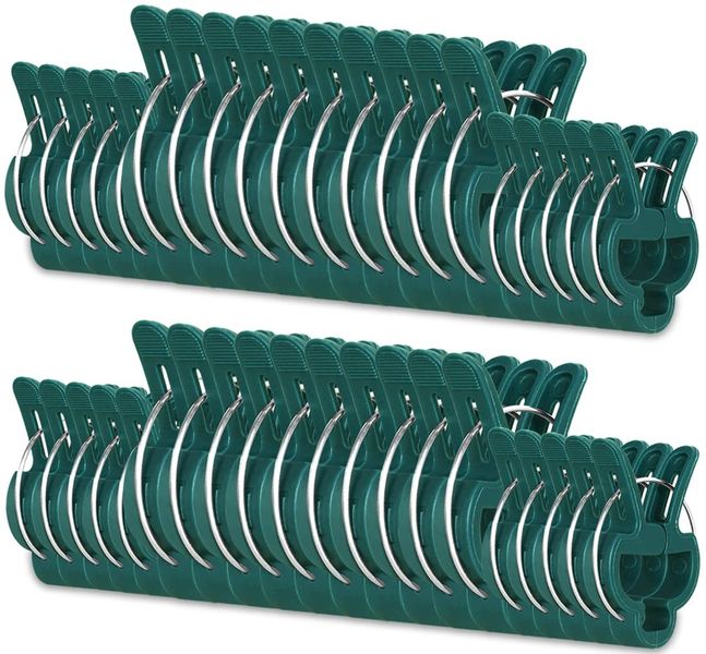 40 Piece Plant Support Clips,Flower and Vine,Garden Plant Support Clips