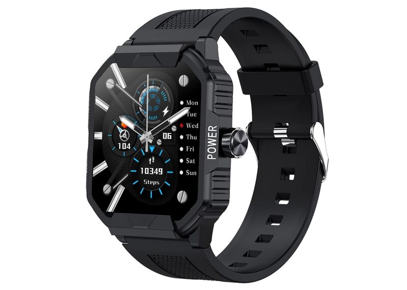Smart Watch for Men (Receive &amp; Dial), 1.85" Full Screen Fitness Tracker