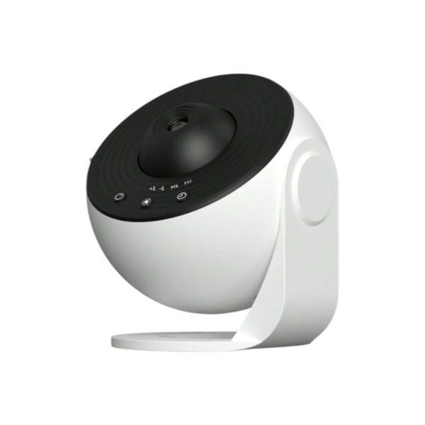 Galaxy Atmosphere Starry Sky Projection Lamp - White/Black