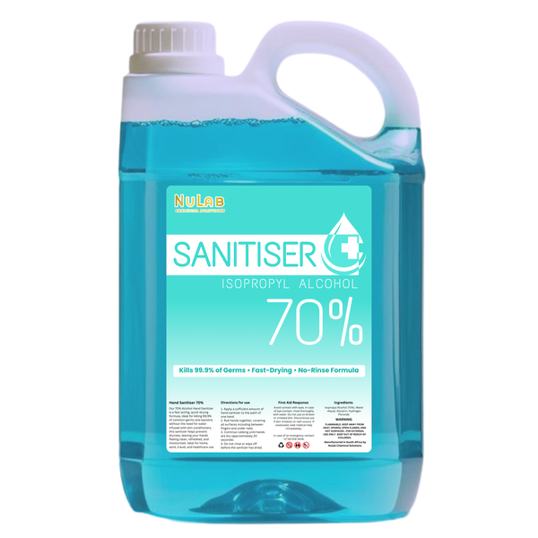 Hand Sanitizer 70% Alcohol - 5L