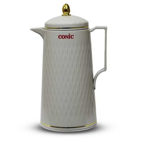 Conic 1.0 Liter Vacuum Flask - Grey