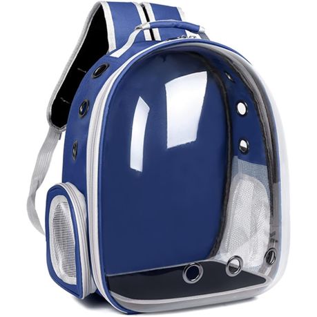 Cat Dog Bird Breathable Backpack Carrier Capsule Transparent BubbleBag Gift Image