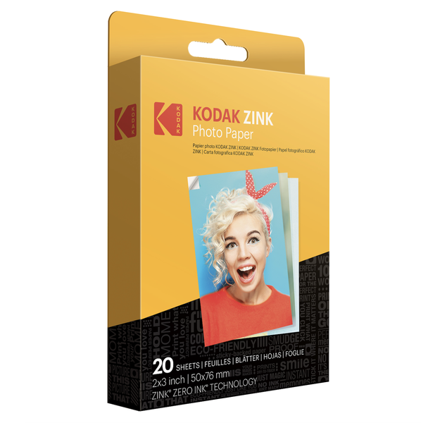 Kodak Zink 2x3 Paper - 20 Pack