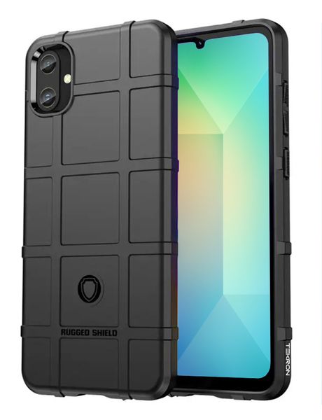TEKRON Shockproof Rugged Shield Cover Compatible with Samsung Galaxy A06 4G