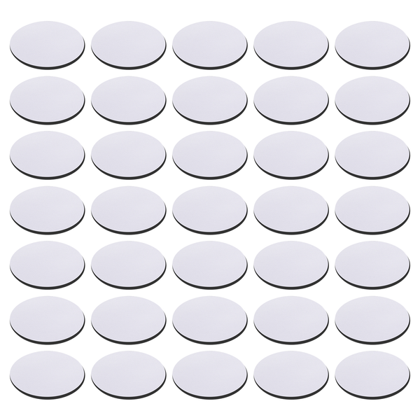 Round Sublimation Blank Coasters Sublimation Blank Cup Mat 35Piece