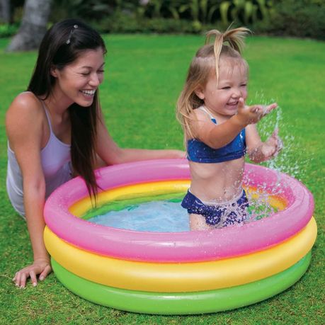 Rainbow 2024 paddling pool