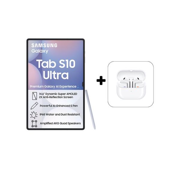 Samsung Galaxy Tab S10 Ultra (X926) 14.6" 256GB 5G Tablet - Blue + Samsung Galaxy Buds3