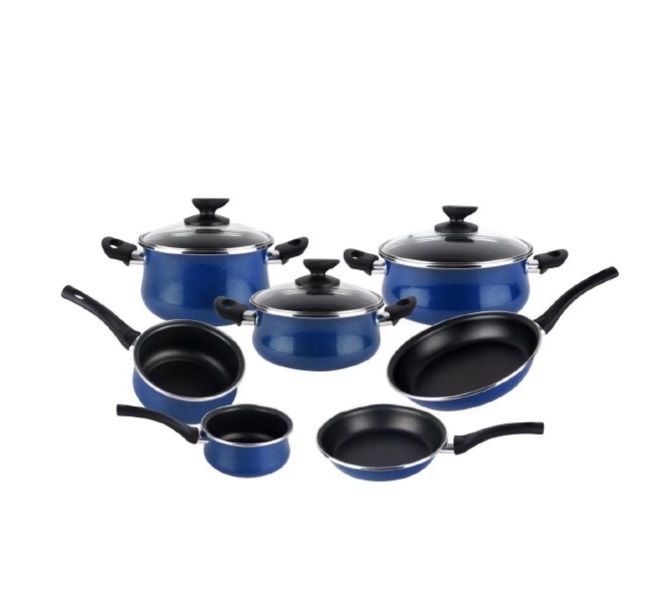 Magefesa - 10pc Enamelled Non-Stick Cookware Set - Paula - Vitroceramic ...