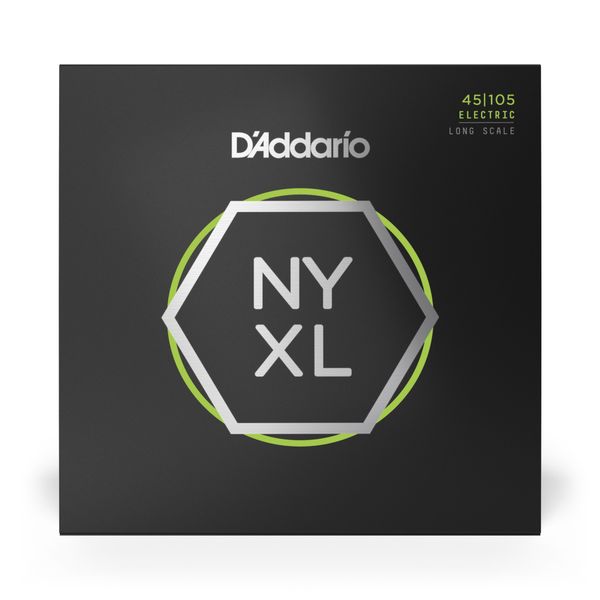 D'Addario NYXL45105 Nickel Wound Bass Guitar Strings