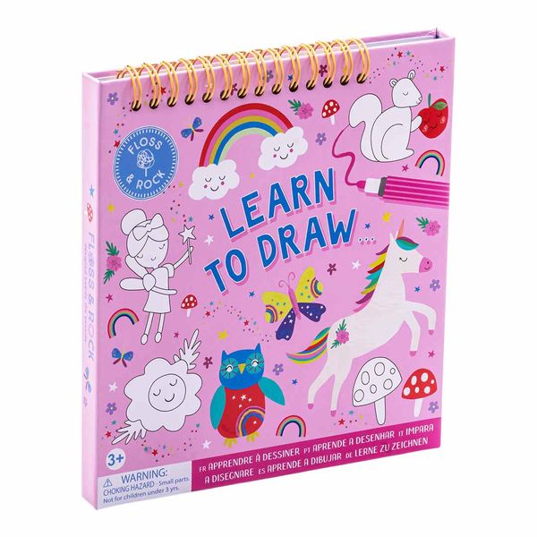 Floss &amp; Rock Learn To Draw Activity Book Rainbow Fairy