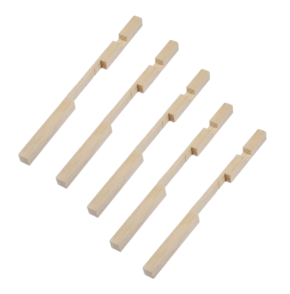 Garden Beekeeping Wooden 5pcs Bee Hive Door Protector - 37cm