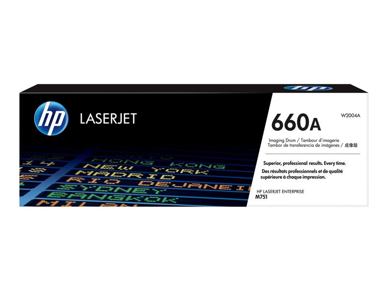 HP 660A Original Black &amp; White Drum Cartridge