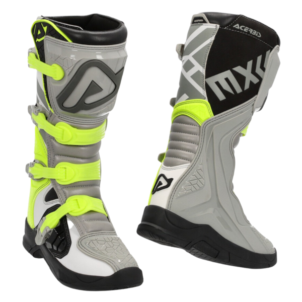 Acerbis X-Team Grey/Yellow Boots