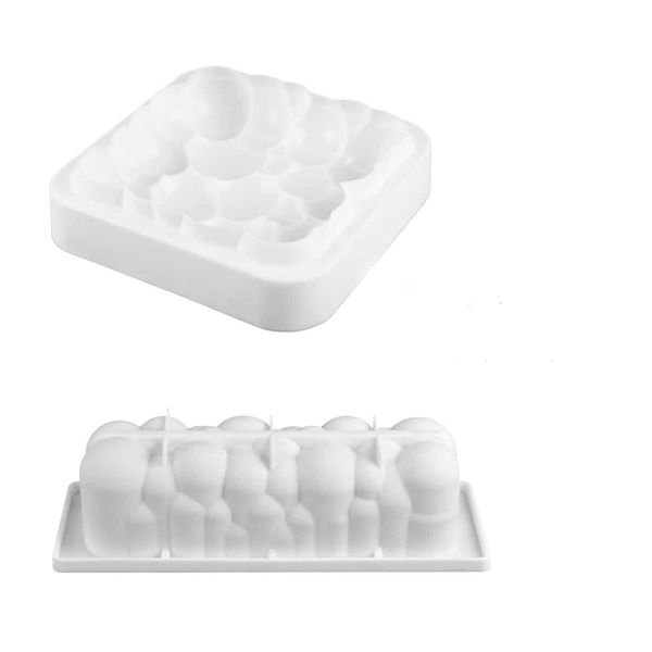 Killer Deals Cloud + Cloud Bubble Cake Silicone Baking Mould Combo