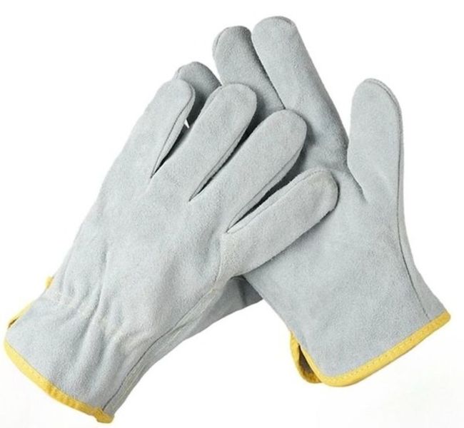 Fireproof Durable Sheepskin Leather Welder Gloves for Welding Metal Hand