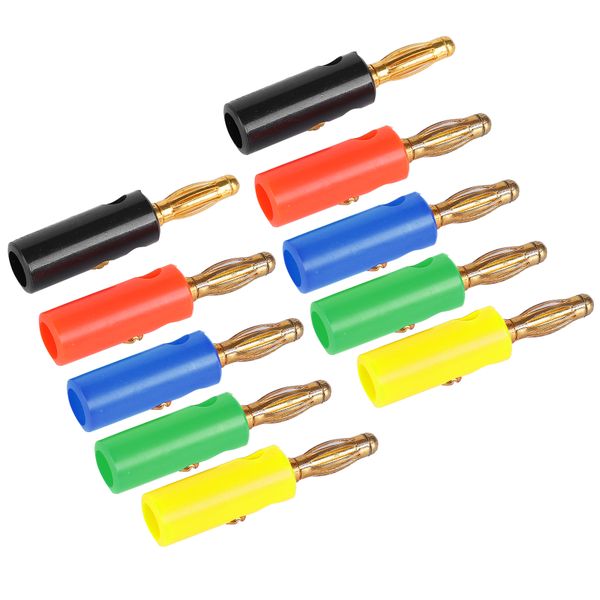 4mm Banana Plug Gold Plated Lantern Shape for Audio