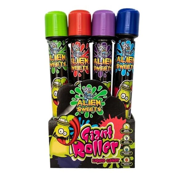 Alien Giant Roller Liquid Candy - 4 x 4 Pack