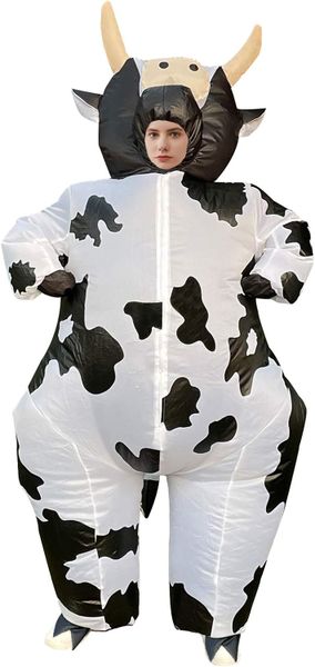 Inflatable Adult Cow Costume