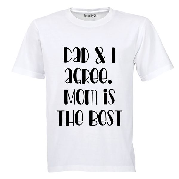 Agree - MOM is The Best - Kids T-Shirt