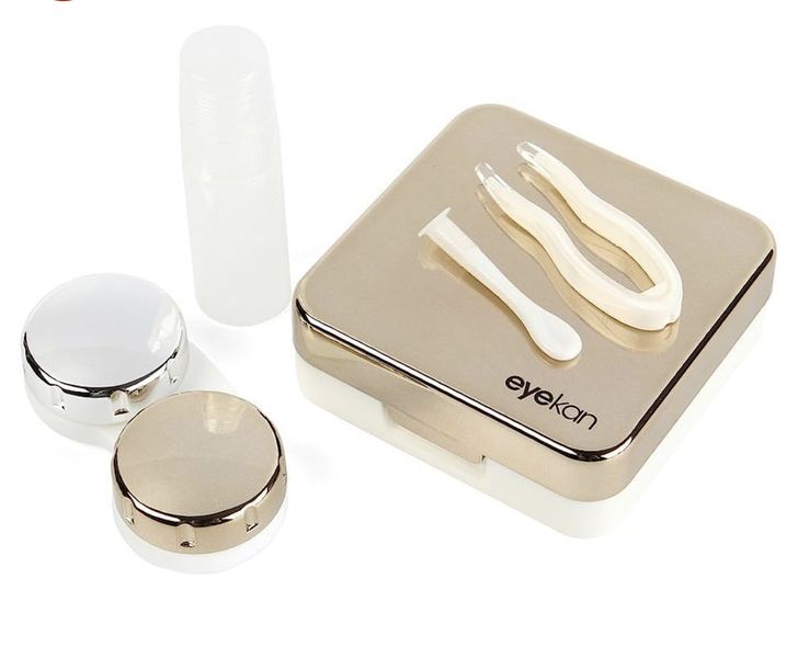 Contact Lens Case with Accessories