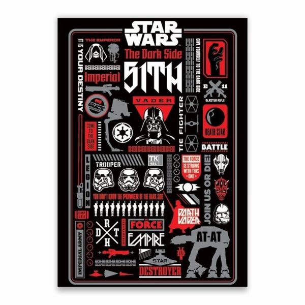 Star Wars The Dark Side Poster - A1