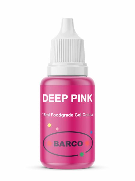 Deep Pink Food Gel Colour by Barco