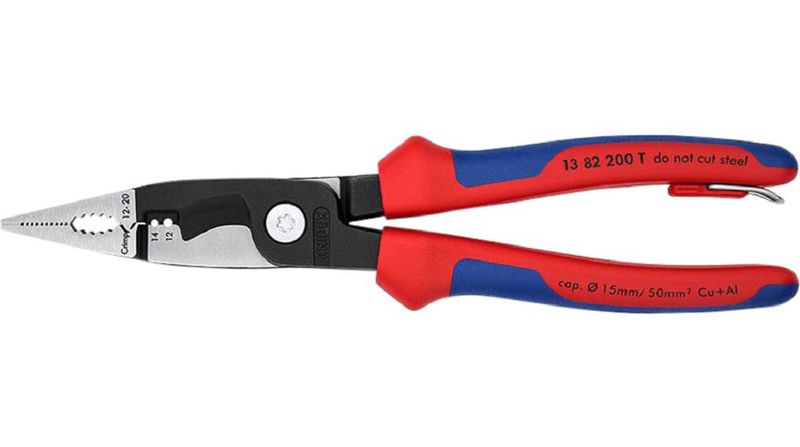 Knipex (13 82 200 T) - Electrician Pliers, 15mm, 200m