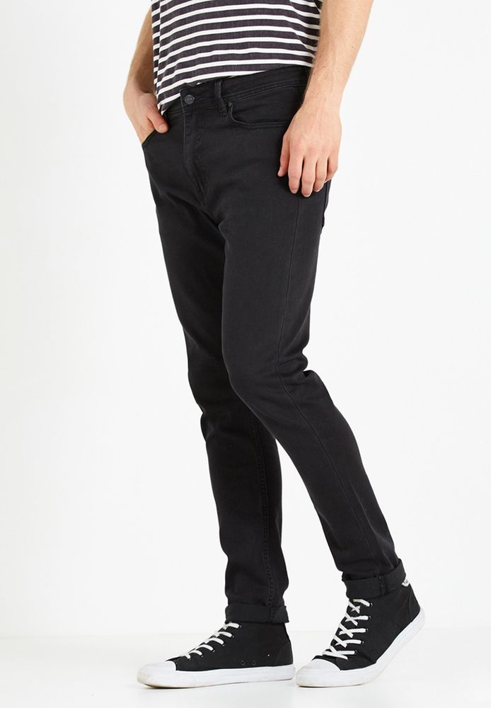 Men's Cotton On Tapered Leg Jean - Worn In Black | Shop Today. Get it ...