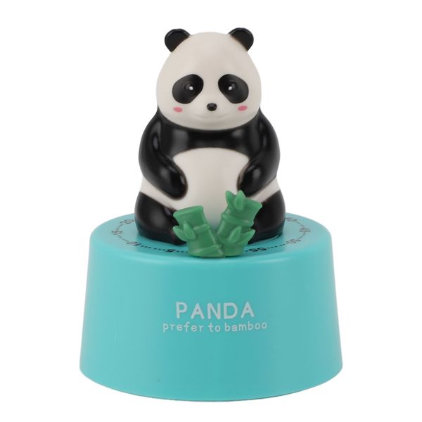 Mechanical Kitchen Timer 60 Minute - Panda with Blue Base
