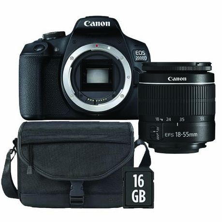 Canon EOS 2000D DC Starter Kit  Shop Today. Get it Tomorrow