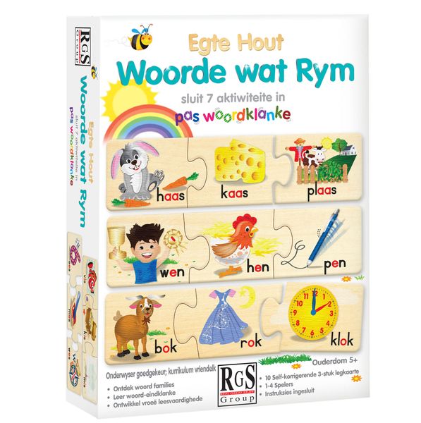 RGS Group Woorde wat Rym Opvodekundige Spelitjie